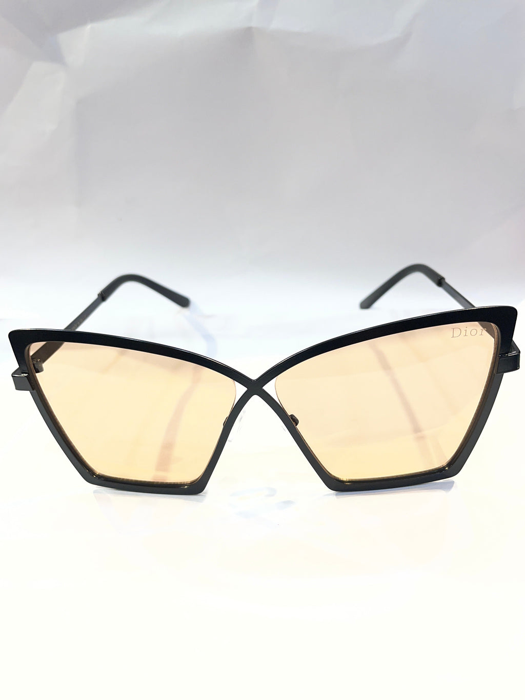 OID DIO Black Frame Brown  Shade Unisex Sunglasses SUN266
