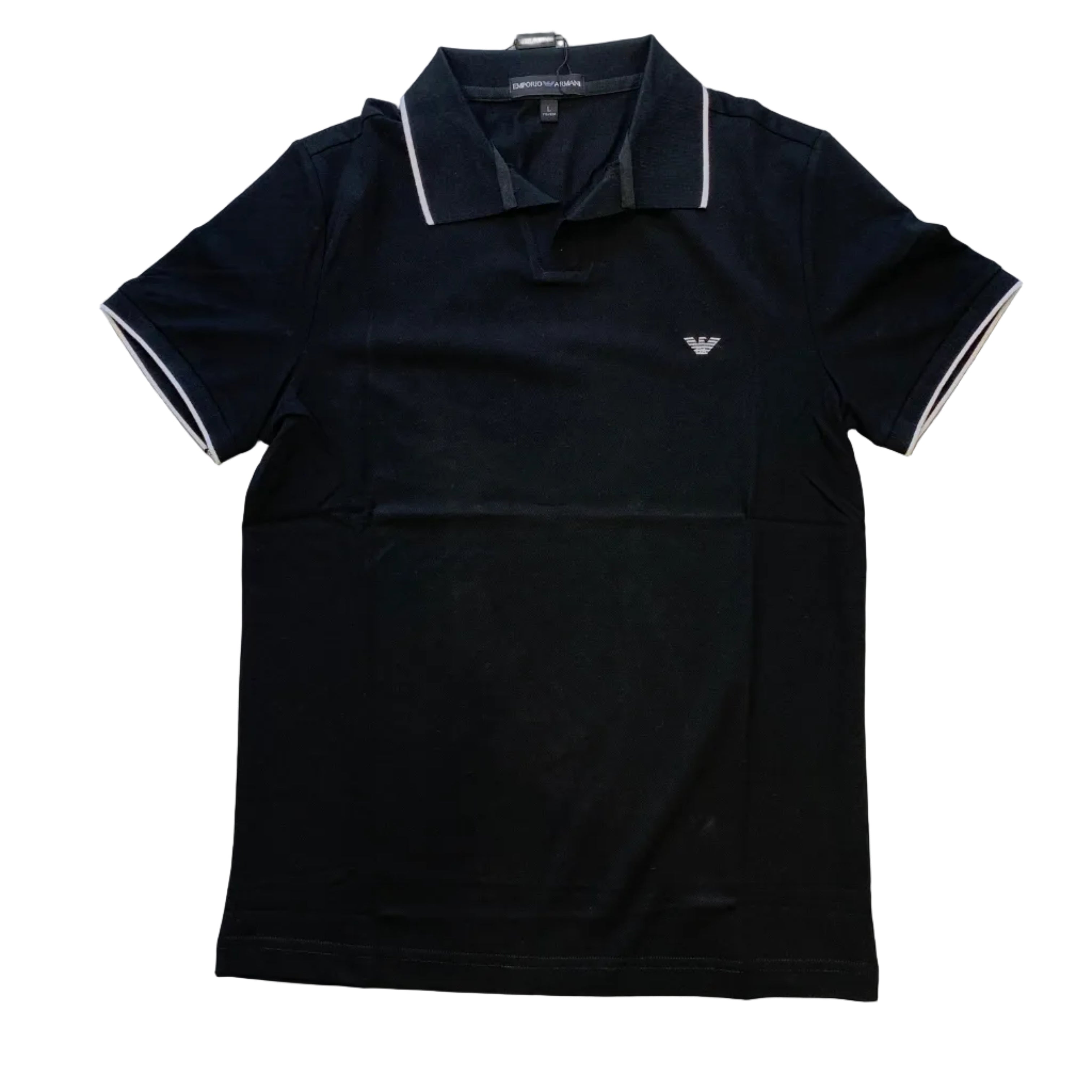MRA ARM Black Colour Half Sleeve Premium Quality Imported Men’s Collar TShirt 9832