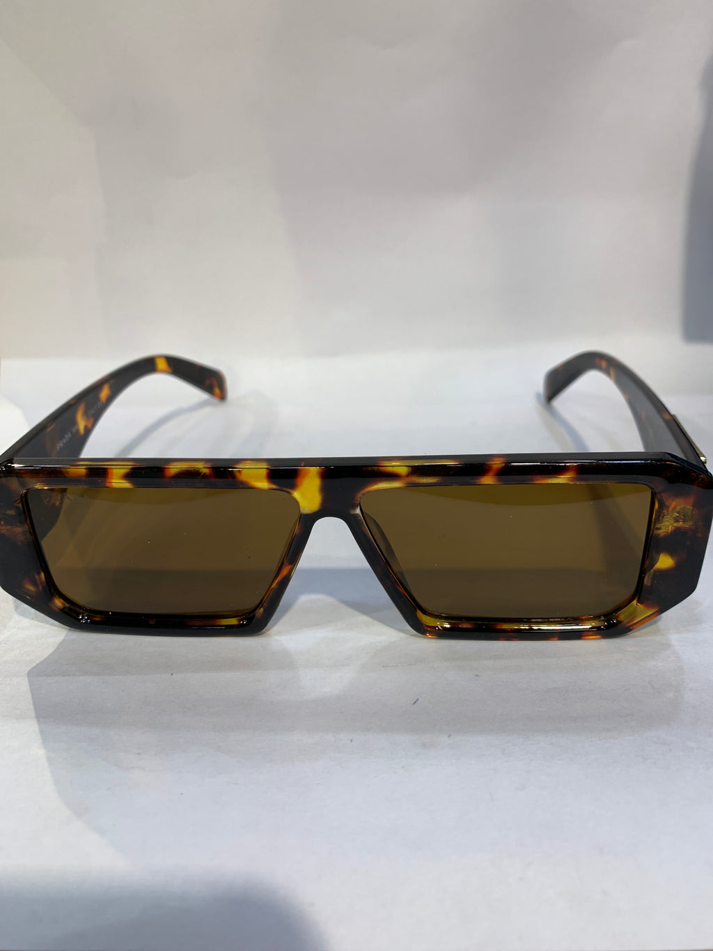 ARP Leopard Frame Brown Shade Unisex Sunglasss 6082 57 12 145