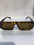 ARP Leopard Frame Brown Shade Unisex Sunglasss 6082 57 12 145
