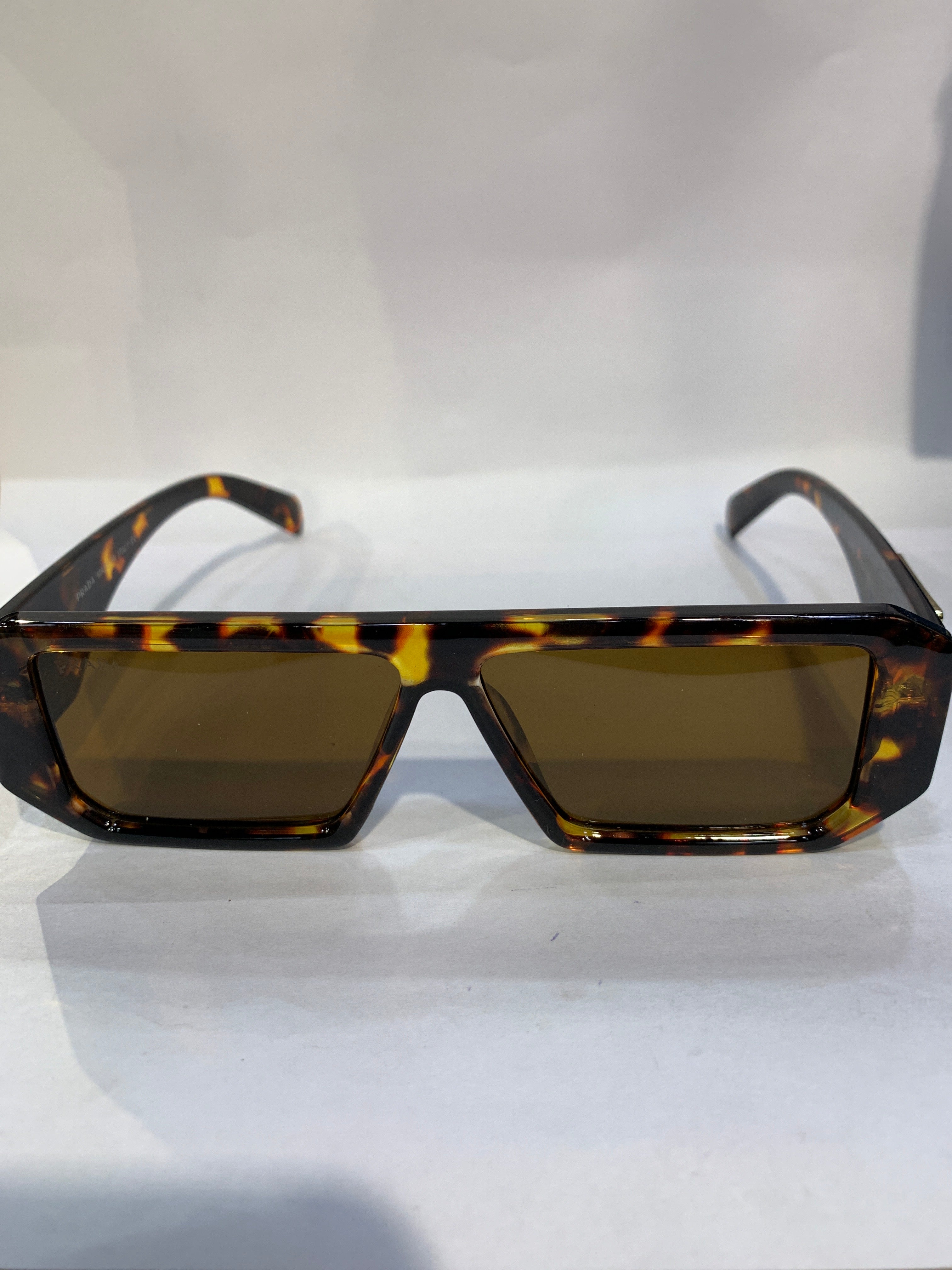 ARP Leopard Frame Brown Shade Unisex Sunglasss 6082 57 12 145