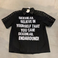 SAVAGE BASE Black Colour SKICENLAB.BELIEEVE IN Imported Unisex Shirt YR9325
