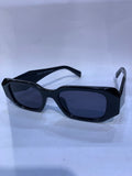 ARP  Black Frame Black Shade Unisex Sunglasss 1009 52 18 143