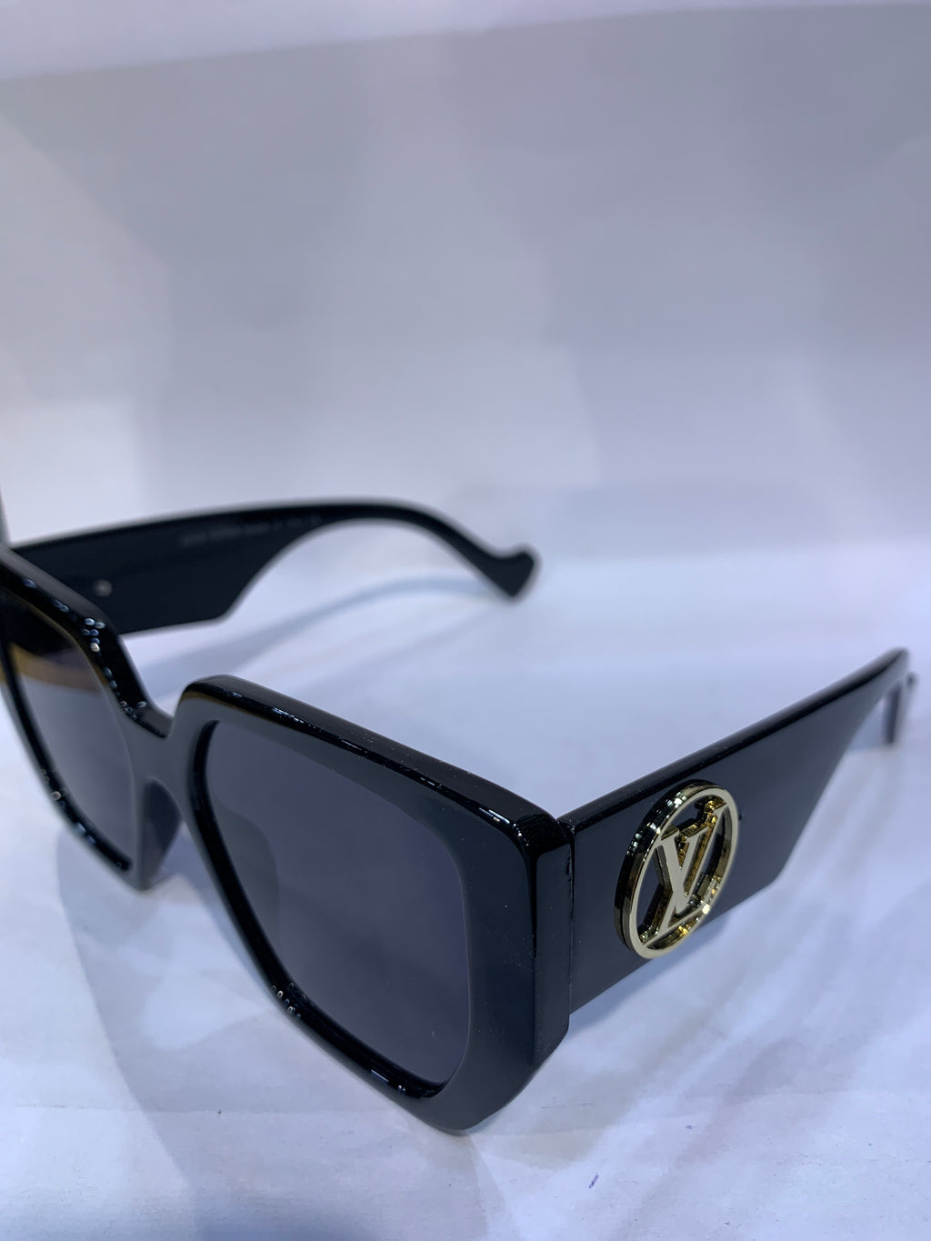 UOL Black Frame Black Shade Unisex Sunglasss 6041 55 19 145