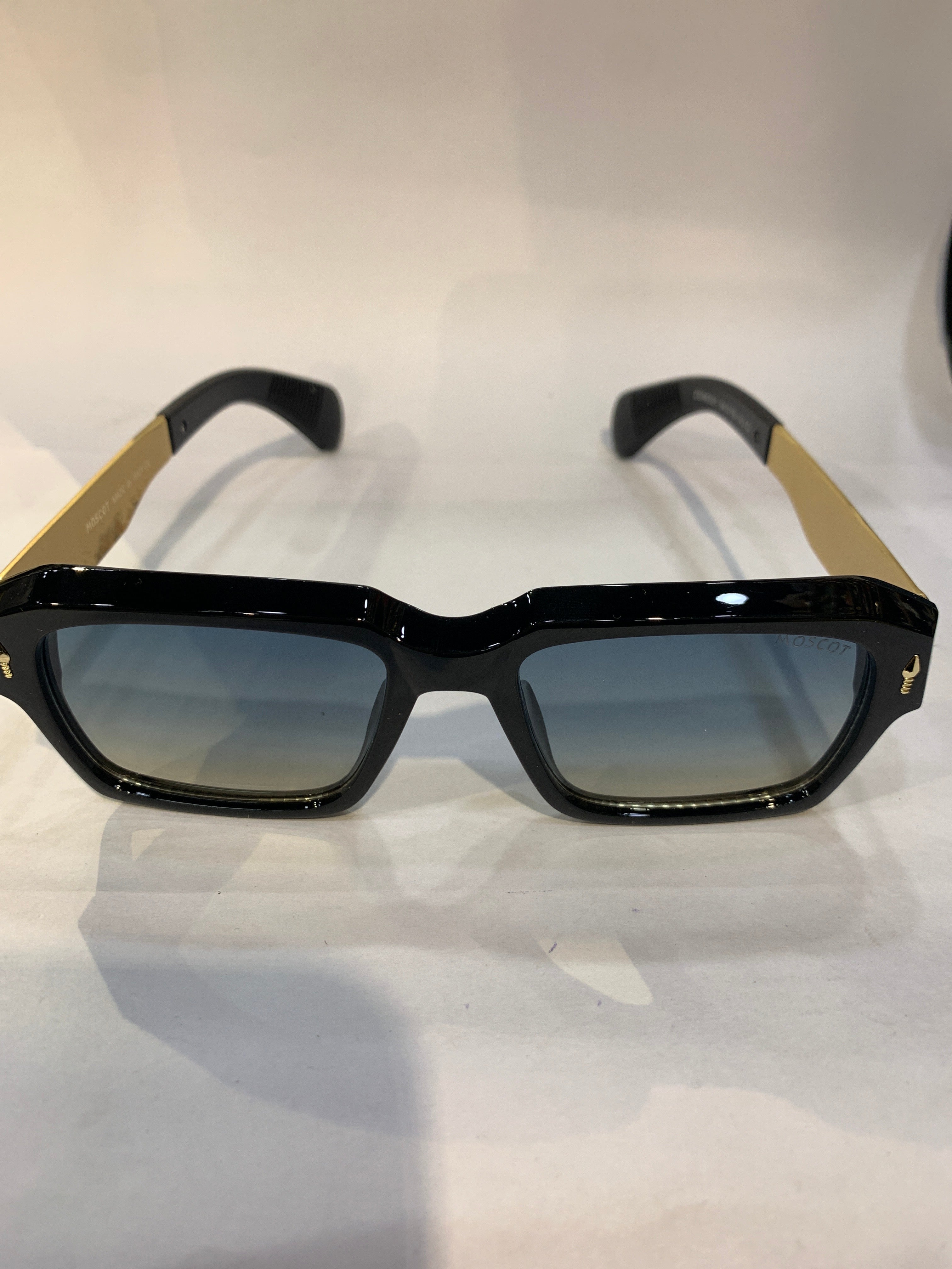 SOM Black Golden Frame black Trancy Shade Unisex Sunglasss ZS98321 54 18 143