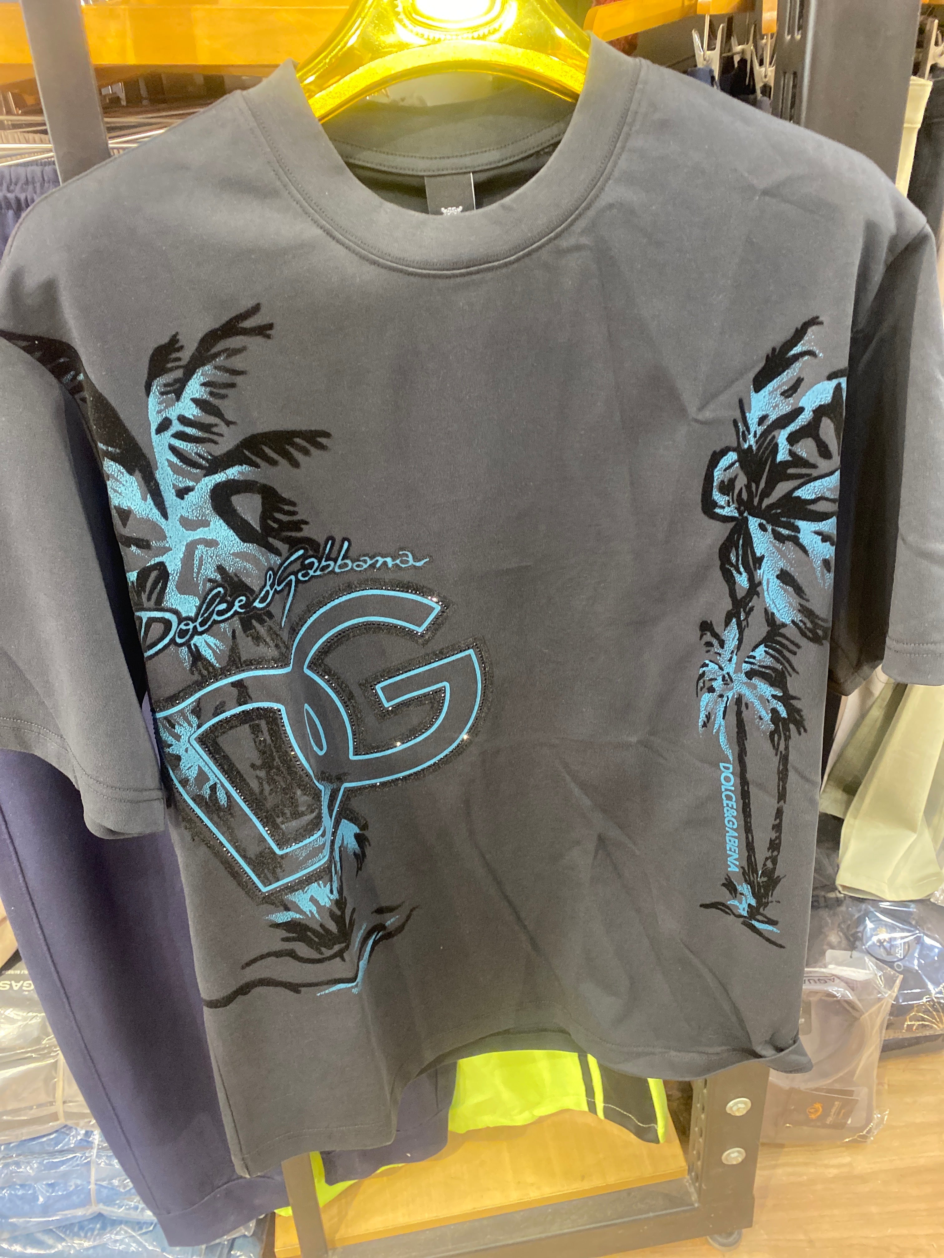 LOD Tshirt Black Colour D&G Stone  Work 19803