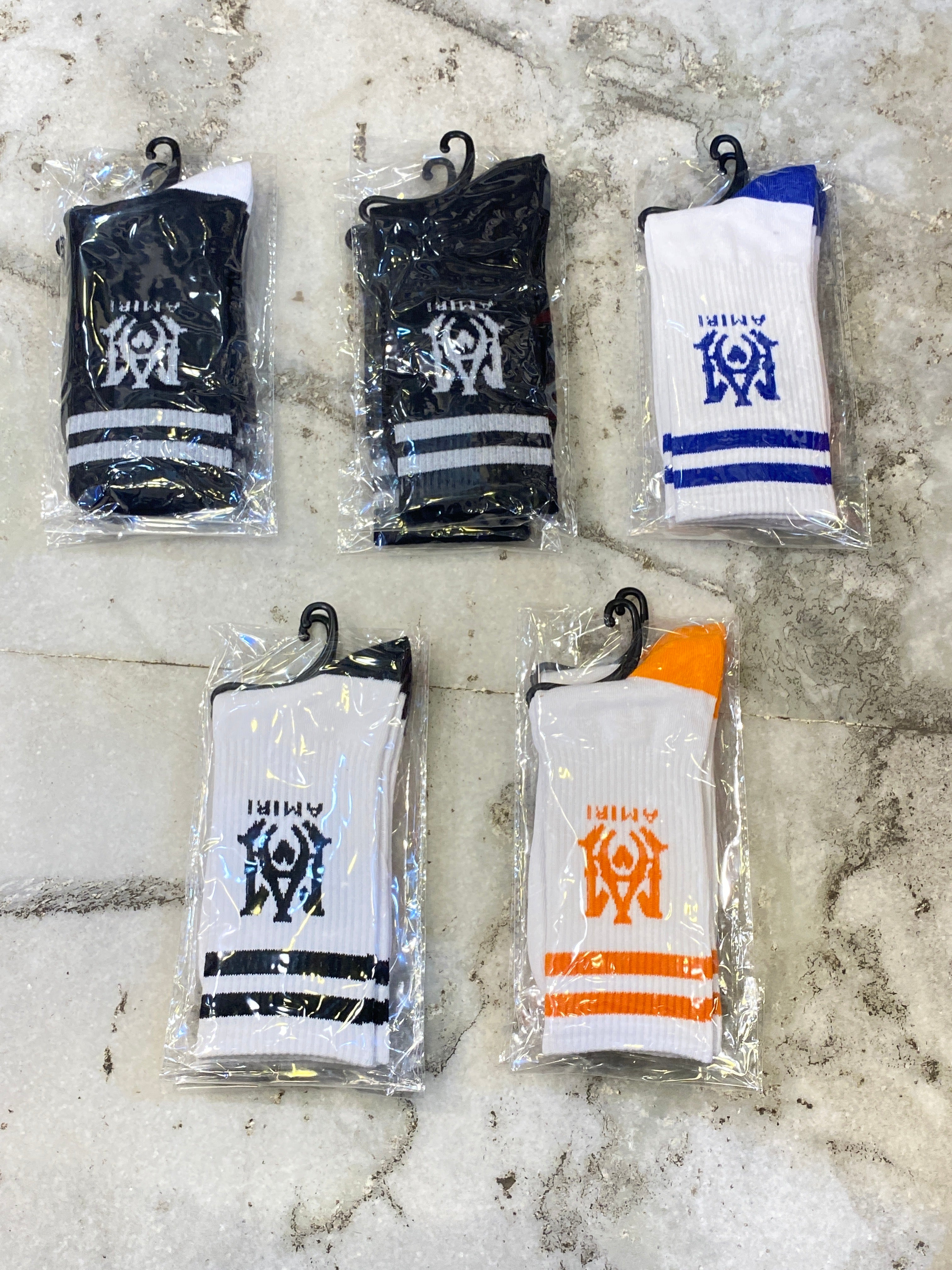 IMA Imported AM Logo Chinese Unisex Socks 988489
