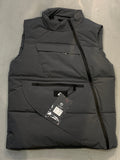 YIBOYUNTIAN YB FASHION CLASSIC 1610 Dark Grey Colour Side Zipp Half Puffer Jacket YB-908