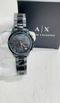 Mra Aix Black Chain Black Dial Chronograph Working Unisex Watch 989854