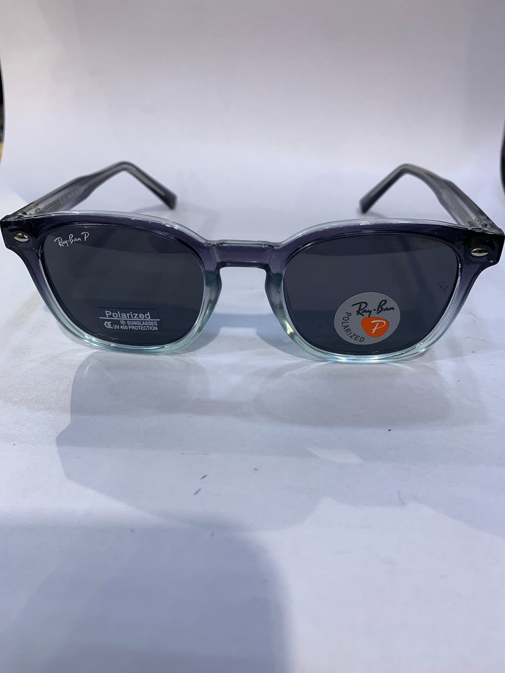 YAR Transparent Black Frame Black  Shade Unisex Sunglasss 7739 51 23 147 C4