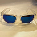KAO Transparent Frame Blue Mercury Shade Sunglass 3338 56 19-126