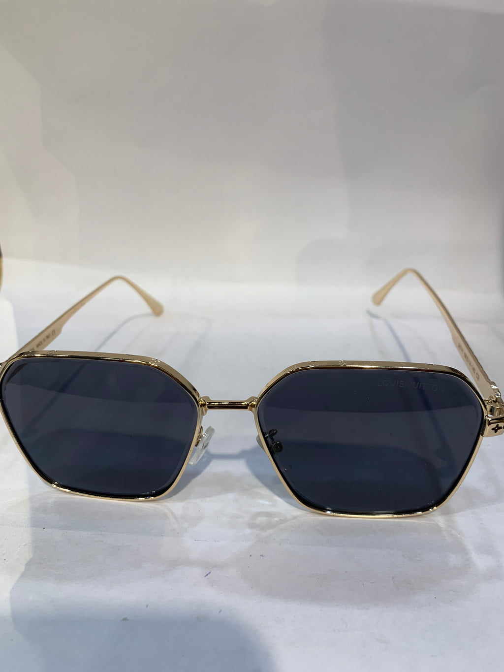 UOL Golden Frame Black Shade Unisex Sunglasss 28741 59 14 140 C2