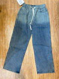 Nice 1892 Blue Faded Colour  Baggy Fit Unisex Jogger Pant 7067