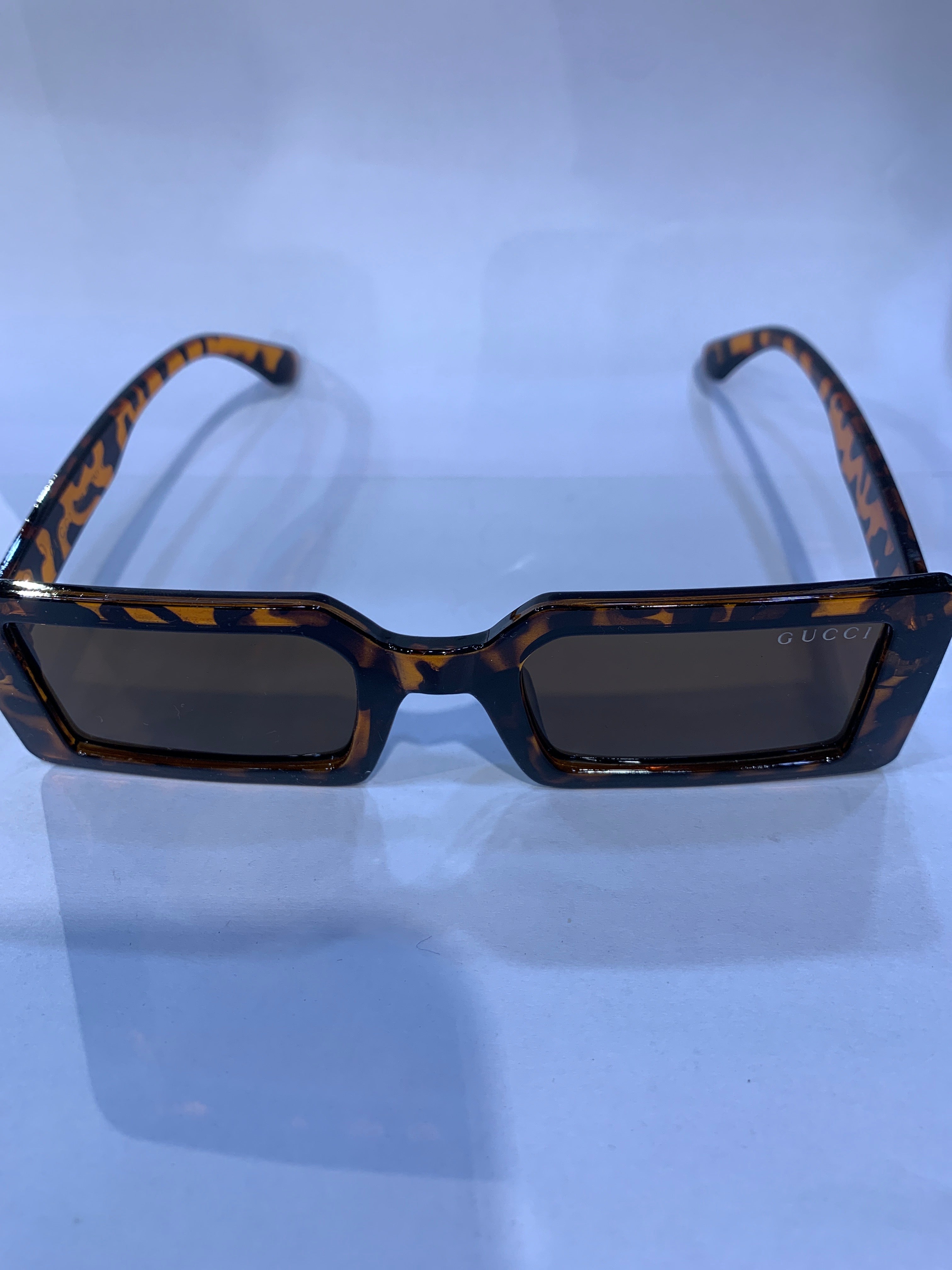 CUG Leopard Frame Brown Shade Unisex Sunglasss SUN 008