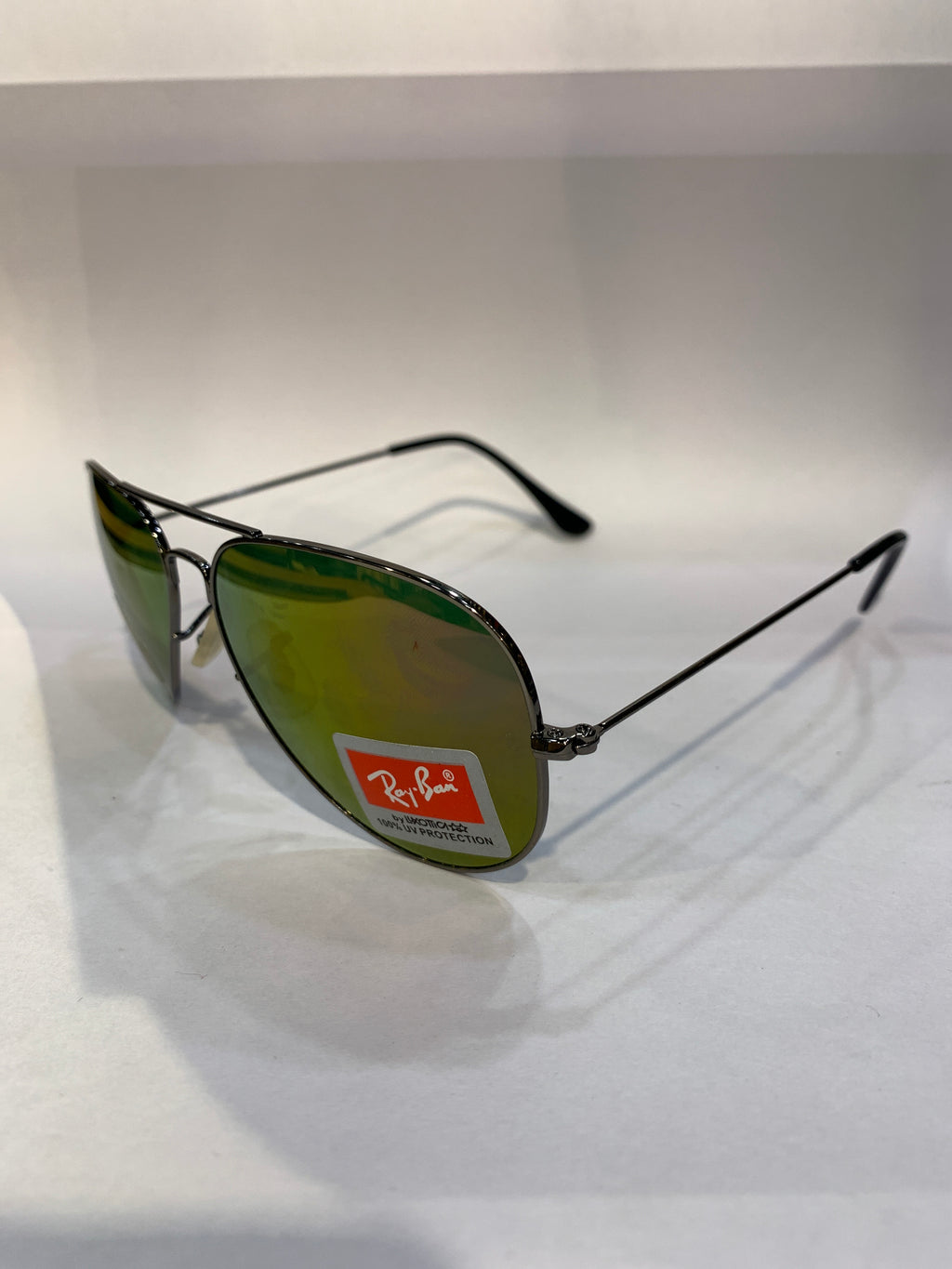 YAR Silver Frame Green Mercury Shade Unisex Sunglasss RB 3025 58 14