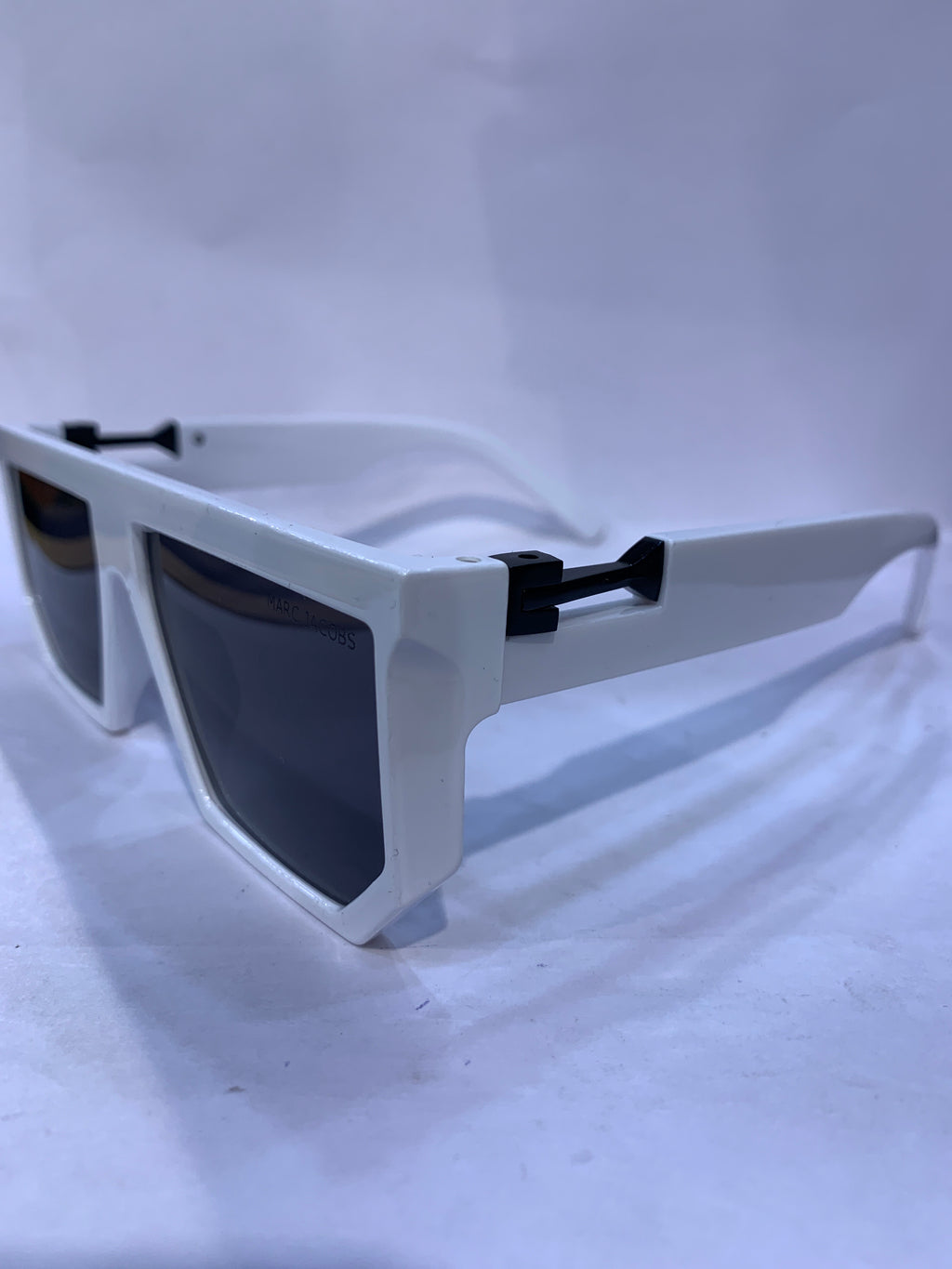 RAM White Frame Black  Shade Unisex Sunglasss 8789 57 17 152