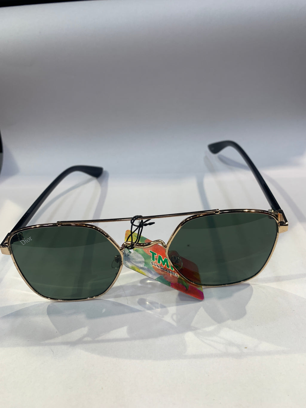 OID Golden Black Frame Green  Shade Unisex Sunglasss K51