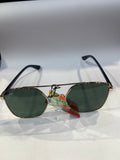 OID Golden Black Frame Green  Shade Unisex Sunglasss K51