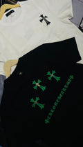 KAI RHC CHR Black Colour With Green Patche Embroidery Premium Quality Imported Unisex T-Shirt 978