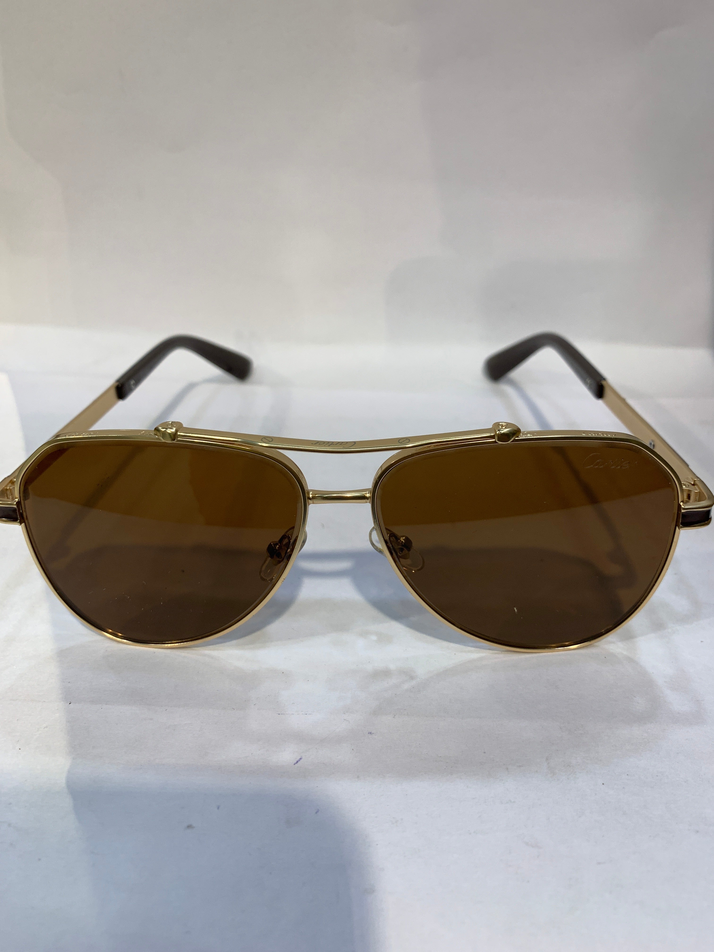 RAC Golden Brown Frame Brown  Shade Unisex Sunglasss CF58473 60 14 145