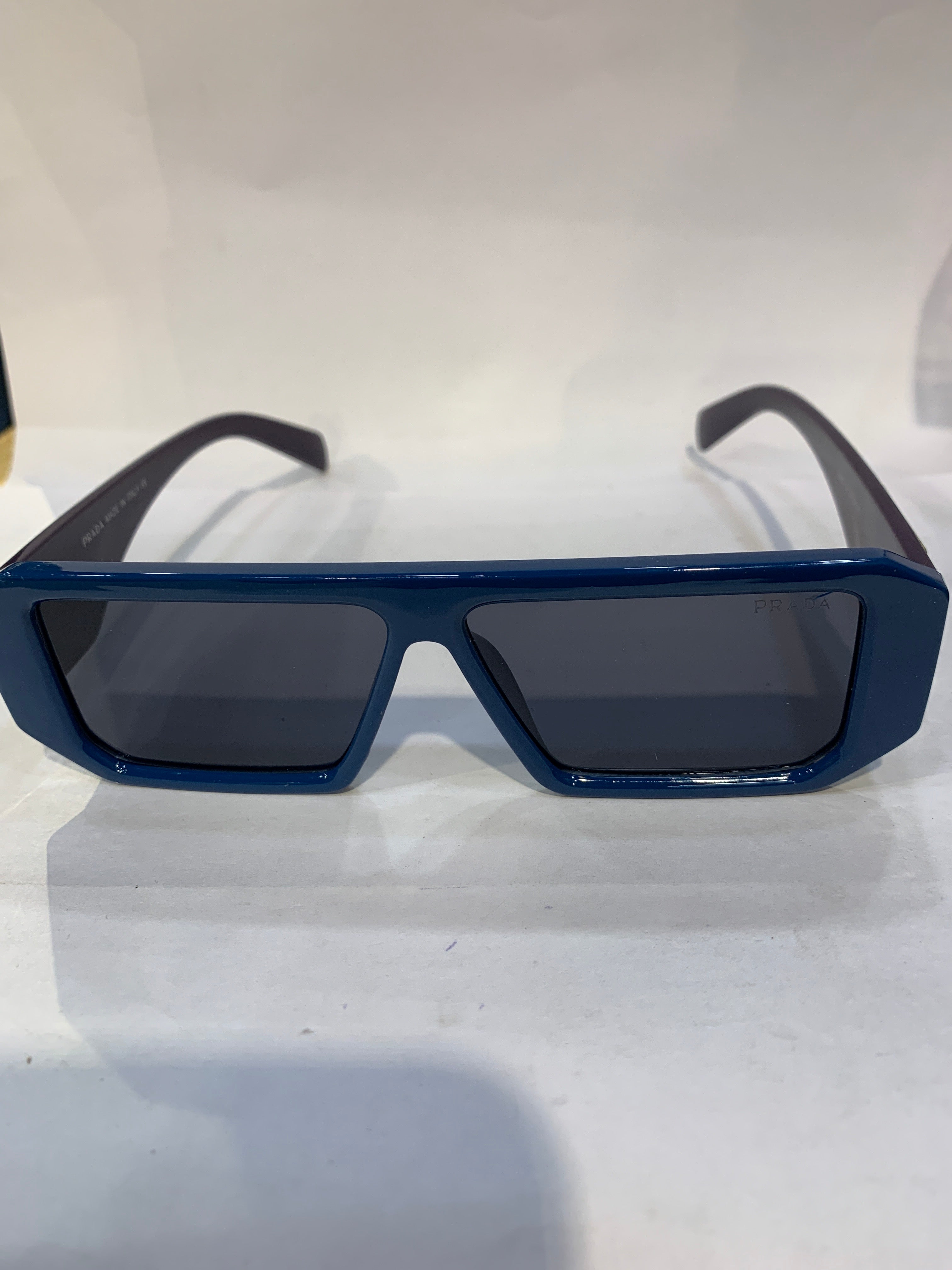 ARP Blue violet Frame Black Shade Unisex Sunglasss 6082 57 12 145