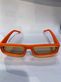 UOL Orange Frame Orange Shade Unisex Sunglasss 6190 54 22 145