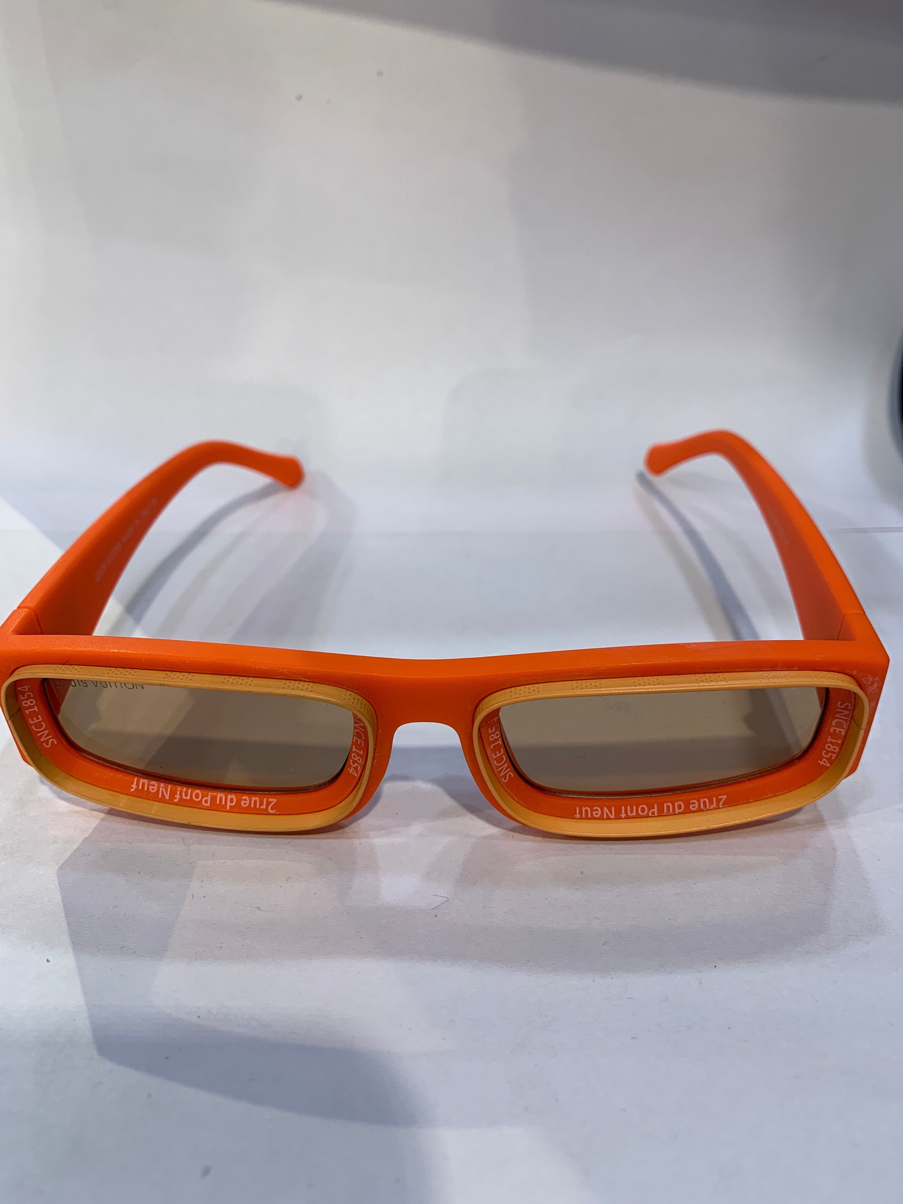 UOL Orange Frame Orange Shade Unisex Sunglasss 6190 54 22 145