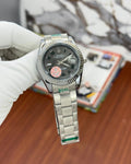 Lor Sliver Chain Grey Dial Japanese Machinery Automatic Men's Watch 990115