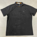 REH HER Black Colour half sleeve collar Imported T-shirt 36207