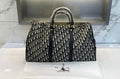 OID DIO DD Blue White Printed Duffel Bag 988308