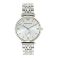 MRA Silver Chain Silver Ring White Dial Chronograph Working Men’s Watch 989840