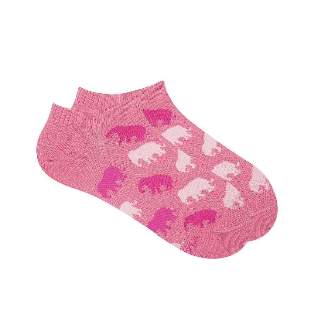 BALENZIA WOMEN'S WWF-INDIA LOWCUT SOCKS | 3-PACK | ANIMAL PRINT