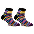 PAPA SOCKS BigWig Strips Edition Premium Quality Half Unisex Socks 989952