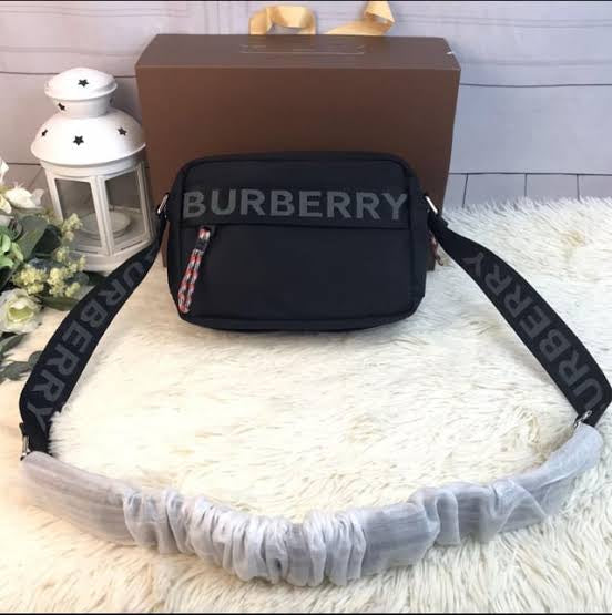 RUB BUR Check Print Unisex Side Sling Bag 87690