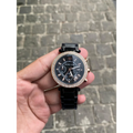 CIM Black Chain Black Dial Ladies Watch 401837