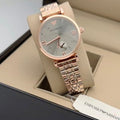 Mra Copper Chain Grey Dial Chronograph Working Ladies Watch 901412