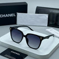 AHC Black Frame Black Shade Premium Quality Unisex Sunglass 36236 58 17-146