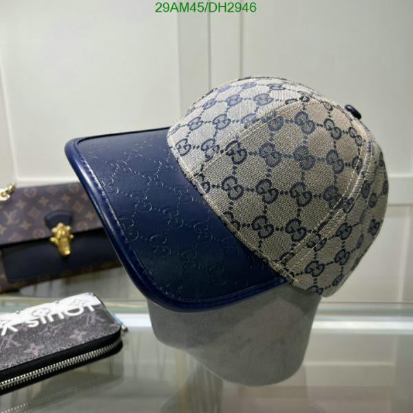 CUG GUC Leather Flap Imported Unisex Cap 989524