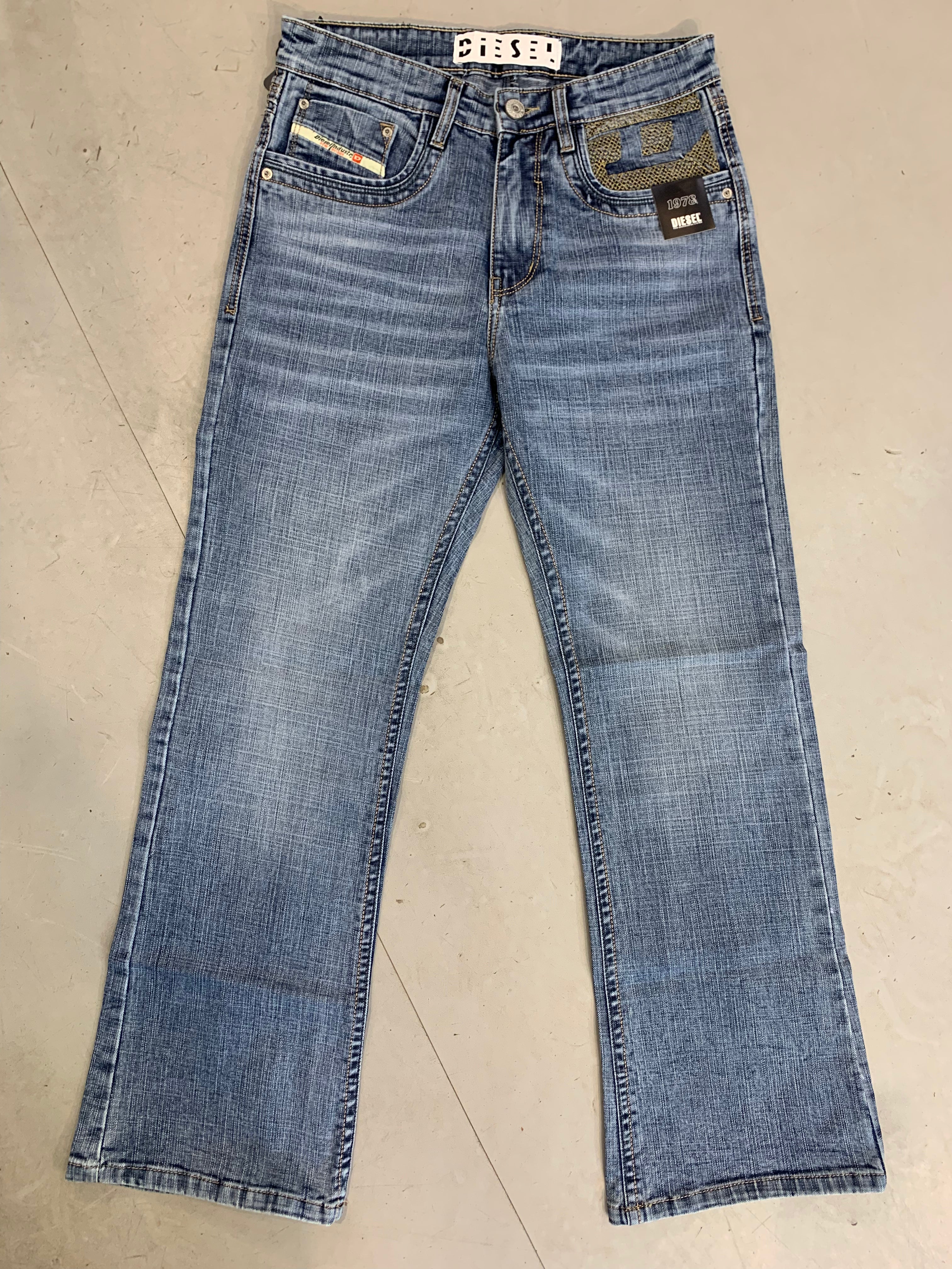 EID DIE Light Blue Colour Boot Cut Men’s Denim Jeans D-5063