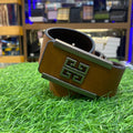 GIV VIG Black Brown Colour Sliver Buckle Genuine Leather Men’s Belt 9209