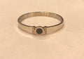 Sliver Black Colour Clock Logo Design Heavy Quality Bracelet 199924