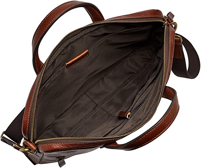 SOF FOS Genuine Leather Premium Quality Unisex Laptop Bag 77002